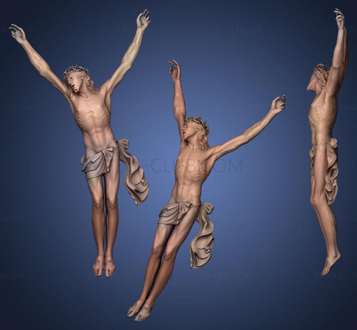 3D model JESUS 500K (STL)